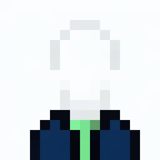 suit, sleek, black, tailored, buttoned, formal, minimalist, minimalist, game icon, 16x16, pixel art, close up, portrait