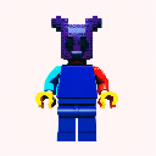 lego pixel, vibrant colors, blocky shapes, small plastic bricks, isometric perspective, retro video game, low resolution, 8-bit graphics, sharp edges, square grid, limited color palette, nostalgic feel, brick-built characters, iconic lego logo, digital recreation, detailed textures, crisp lines, simplified forms, nostalgic gaming vibes