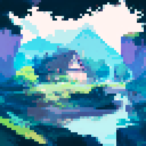 posters of landscapes wpa style risograph