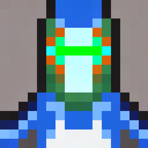 Bounty hunter with laser eye