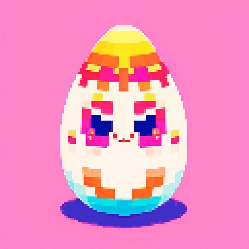 beautiful,colorful easter eggs