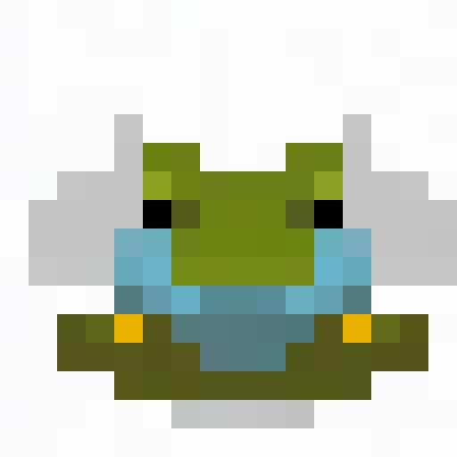 Pixelated frog logo with the text "Амаделя" in 16x16 style.