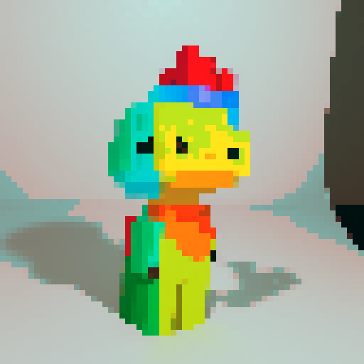 make this image look like 8 bit animation