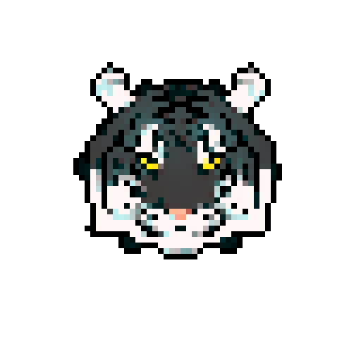 Please generate an image of an antagonist character for a game. The character should be designed in a 16:9 rectangular shape and should use only black, white, and gray colors. The character's initial concept is that of a tiger, but feel free to add creative elements that enhance the villainous aspect.