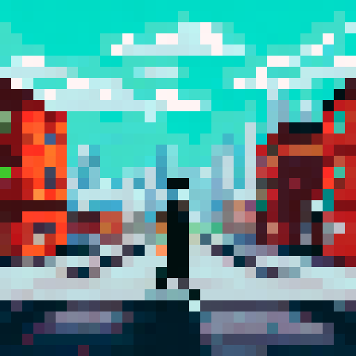 Man with black hair in black shirt and gray pants with black and white sneakers