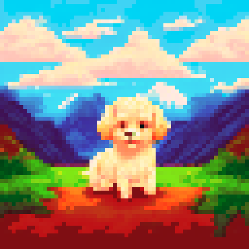 Apricot colored fur, Cavachon