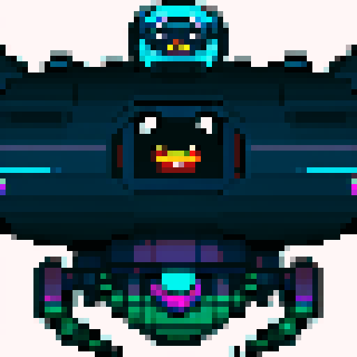 Top down enemy alien spaceships