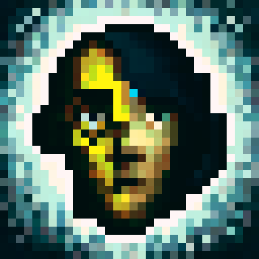 do character and use grayscale colours 
character should have light brown skin and dark brown hair with cyan eye colour
do him dark yellow hoodie  and black shoes