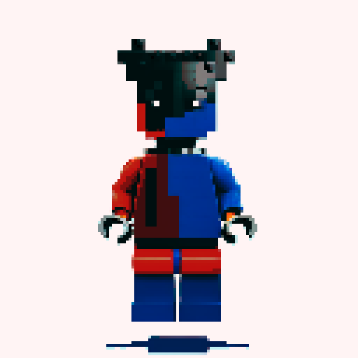 lego pixel, vibrant colors, blocky shapes, small plastic bricks, isometric perspective, retro video game, low resolution, 8-bit graphics, sharp edges, square grid, limited color palette, nostalgic feel, brick-built characters, iconic lego logo, digital recreation, detailed textures, crisp lines, simplified forms, nostalgic gaming vibes