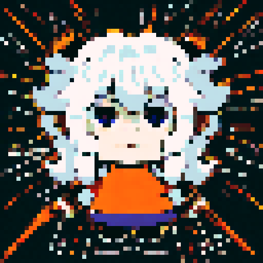 Orange car wrecked into a white wall