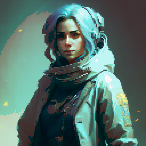 Female Thief, stealthy, slyly evading detection, with a thin frame, Looking around, in a fantasy Medieval RPG art style