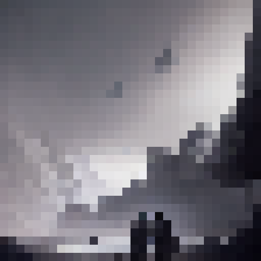 Ink wash painting. A swarm of soldiers, cloaked in fog, navigate rugged terrain as they carry wounded comrades to safety amidst the smoldering aftermath of a battle.