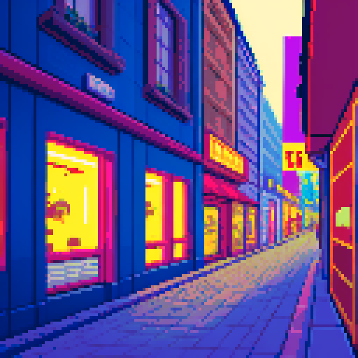 urban street side scroller