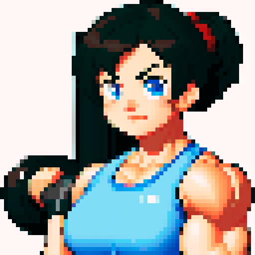 Muscular figure lifting weights