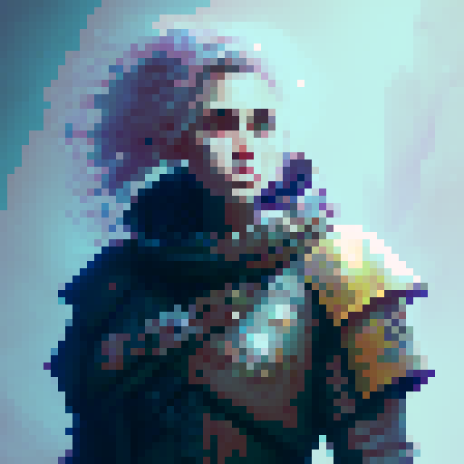 Warrior, sword, shield, isometric