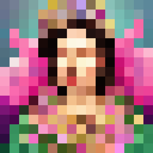 Create a regal landscape portrait of a queen wearing an ornate crown encrusted with shimmering jewels, standing atop a dewy knoll surrounded by a sea of vibrant wildflowers.