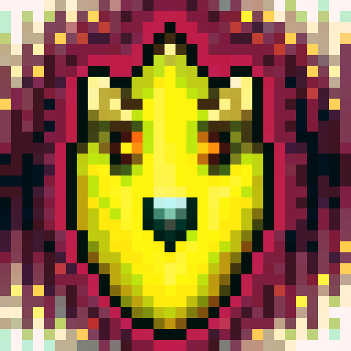 Yellow pupperfish logo 