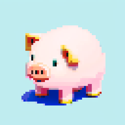 Pixel art snail sprite in a realistic pose, cartoony style, inspired by Super Auto Pets and Paper Mario, cute but not childish, no border, sRGB PNG