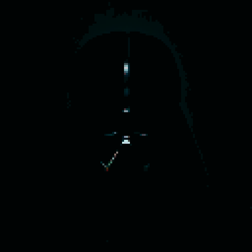 Darth Vader in a dark and obscure way in the dark ((extremely detailed and love deformations)) on the death star ((me extremely quality)) in 4k/8k detailed lighting and cinematic aspects