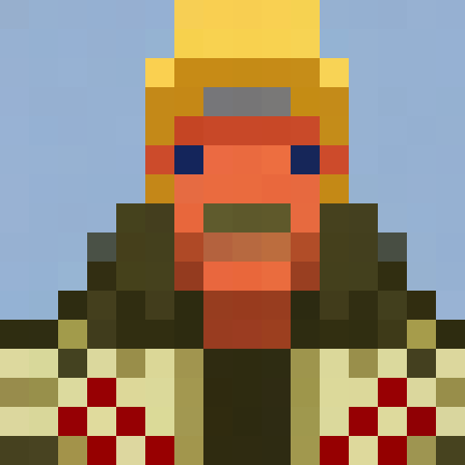 Blond soldier
