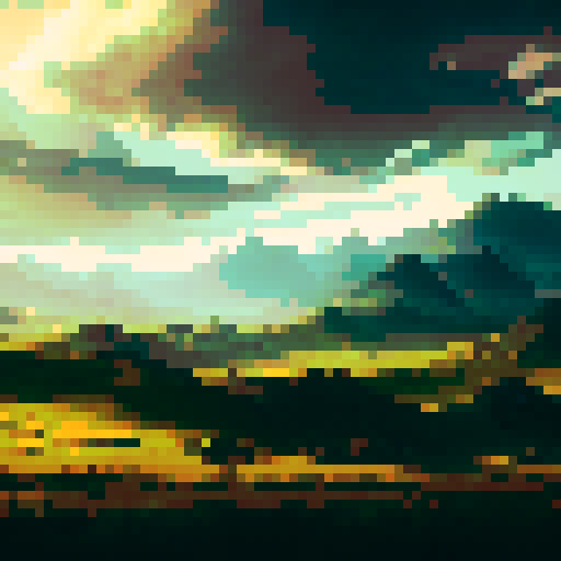 Medieval times fantasy rpg landscape