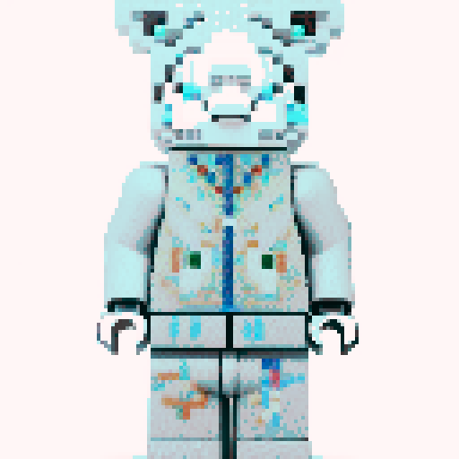 colorful pixel lego blocks arranged in a playful, vibrant composition, showcasing the intricate details and vibrant colors of pixel art in the sRGB color space