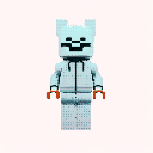 hoody pixel lego 