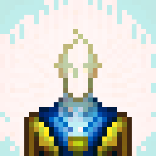 gold color, game icon, 32x32 pixel art, sRGB, skill art, close up, portrait