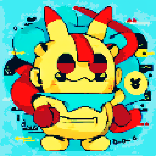 A mascot that is an over-ripe banana who is very strong and jacked. The banana is wearing a shirt that says “Ripe”.