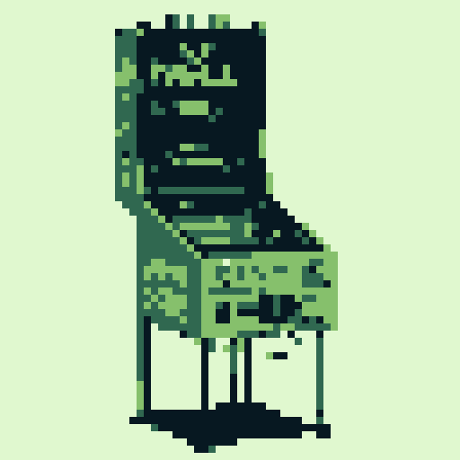 Full size pinball machine