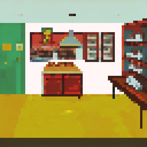 I would like to see an indoor pizzeria with a counter, also a little view of the kitchen inside the pizzeria.