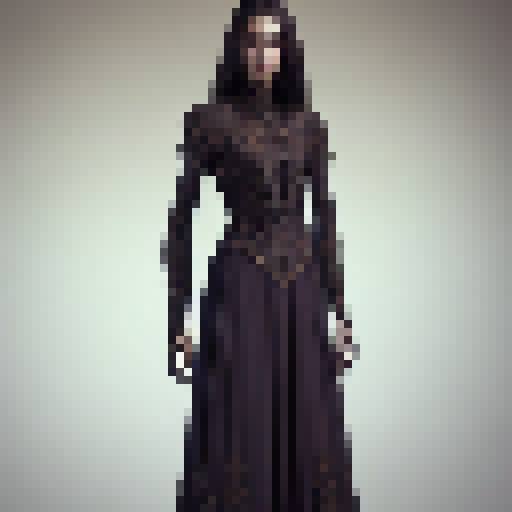 Van Helsin, Dark Colors, full body