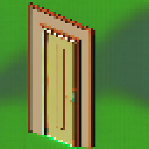 A door from The Backrooms opening