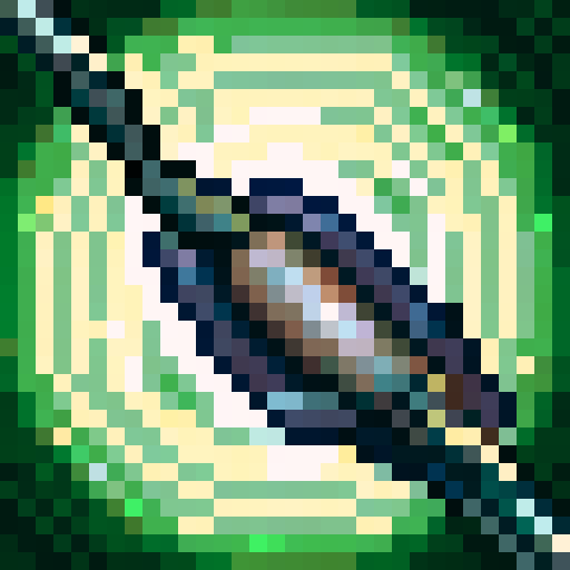 black mamba, stack tail, tongue stick out, game icon, 32x32 pixel art, sRGB, skill art, close up, portrait