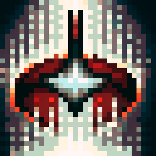 Darkness sword, black and red