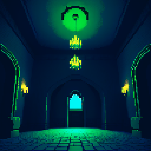 A room of a spooky castle