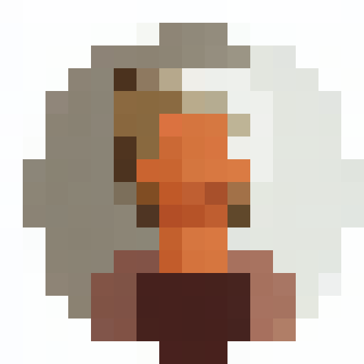 "16x16 pixel art close-up portrait of an opulent Old-World princess adorned with sparkling jewels, gazing out from the balcony of her majestic castle, reminiscent of a classic game icon."