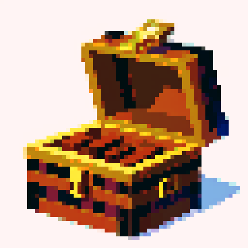 closed treasure chest