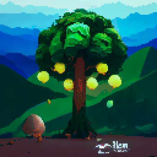 a seed growing into a tree, showing different stages of development from seed, sprout, sapling, ect.