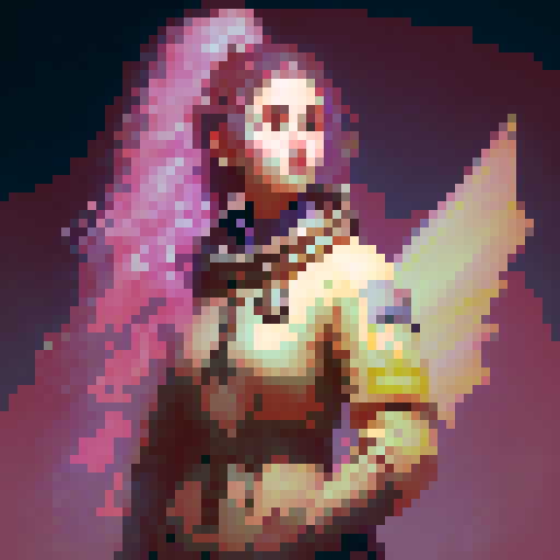 tavern keeper woman portrait, simple young woman with flowing brunette hair, vibrant eyes, and rosy cheeks wearing worn-out drapes in a medieval fantasy RPG style