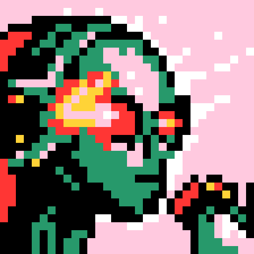 robot looking at spark of light