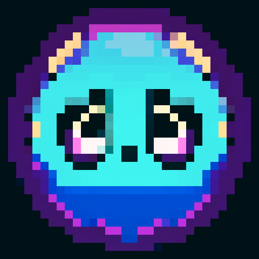 Magical Sanctum, a pixel art game icon capturing a close up, 16x16 portrait of the captivating world of "My Singing Monsters"
