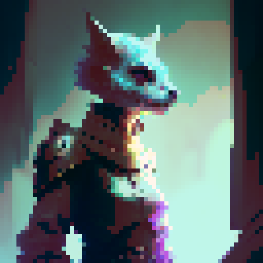 animal character portrait, medieval  fantasy rpg