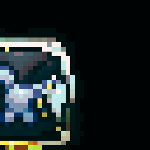 penguin standing with sword