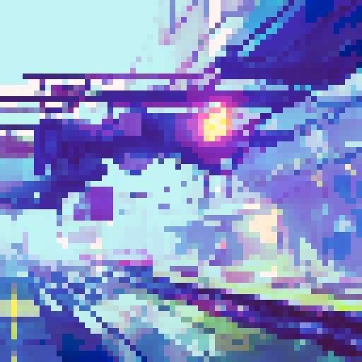 Subway metro train in tunnel, blade runner style, cyberpunk, aetherpunk