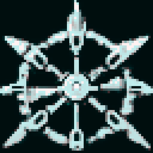 sci-fi, glowing laser sword, fan, vibrant colors, pixelated, detailed hilt, close-up, intense expression, futuristic, 32x32 pixels, sRGB, skillful art, game icon