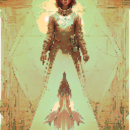 A tarot card with the image of two hands holding a starfish.