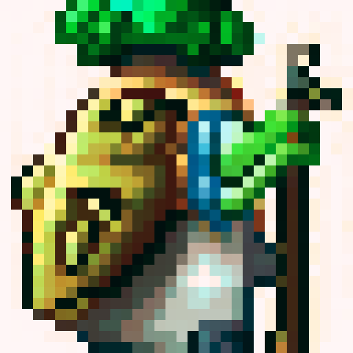 close up portrait of tortoise character