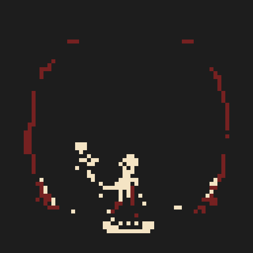 lich, Adventure Time, pixel art, sRGB, floating cloak, decaying body, staff with a skull topper, dark and spooky forest, haunting shadows, vibrant color palette, jagged edges, retro video game vibes, magical spells, ethereal atmosphere