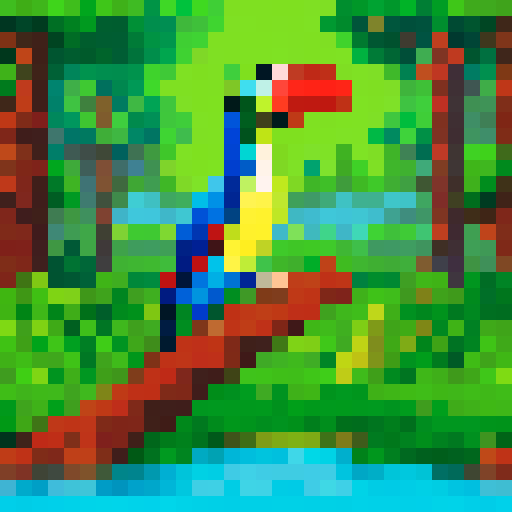 toucan in a forest